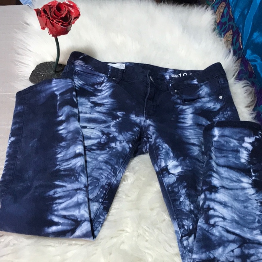 GAP 1969 Always Skinny tie die stretch jeans - Picture 6 of 9